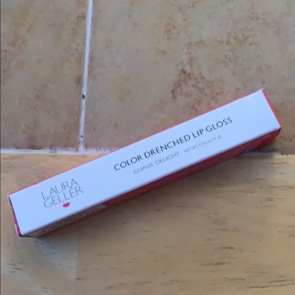 Laura Geller Drenched Lip Gloss - GUAVA DELIGHT. - Picture 3 of 8